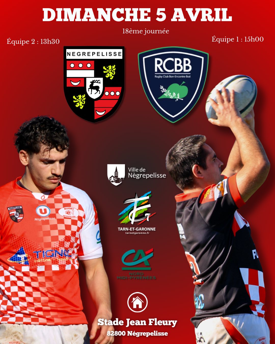 Affiche_Match_rugby _18ème_journée