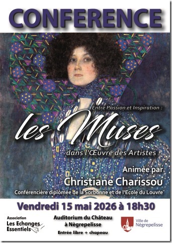 Lire la suite à propos de l’article Conférence : Les Muses, entre passion et inspiration