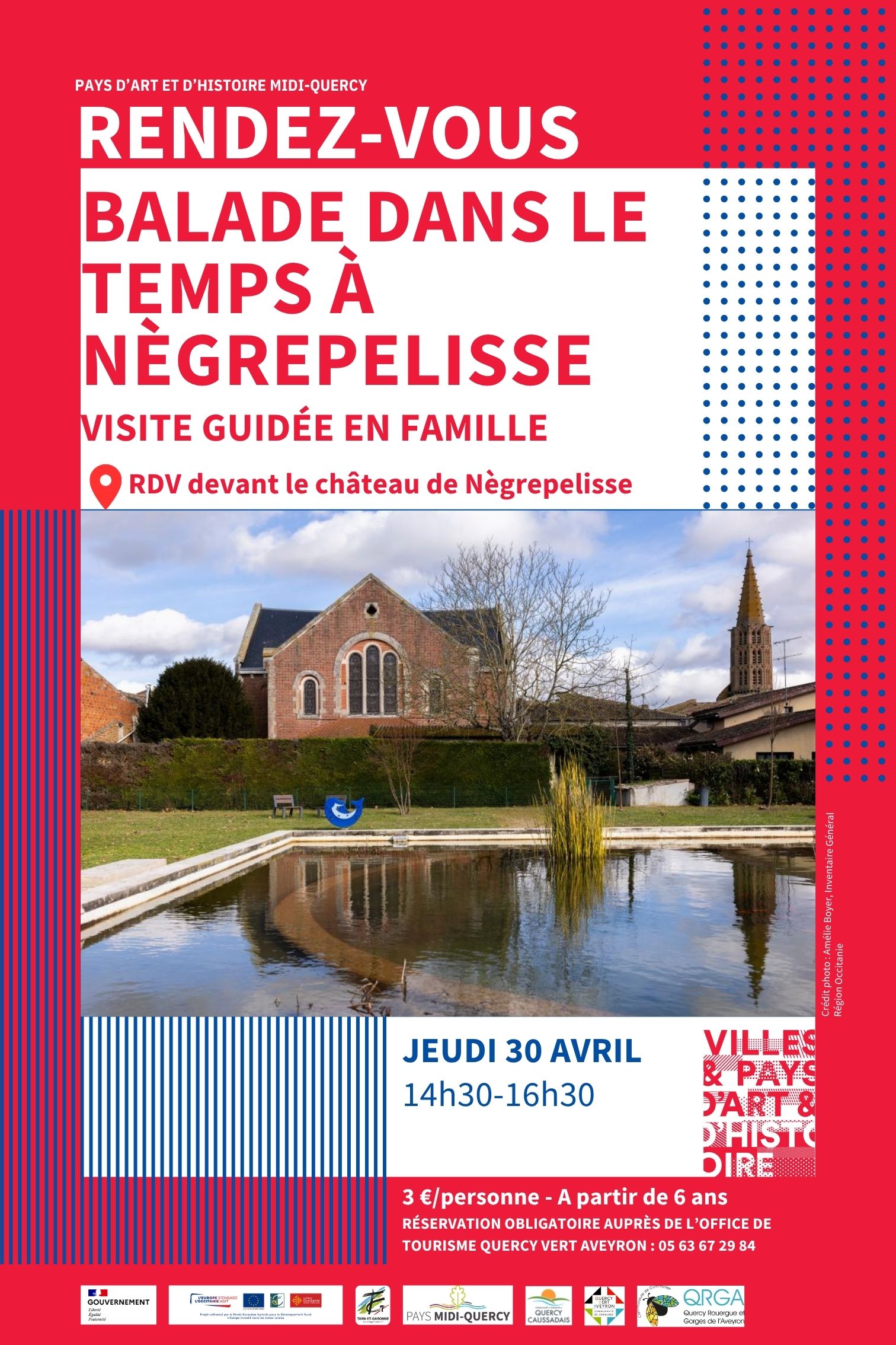 Lire la suite à propos de l’article Balade dans le temps à Nègrepelisse : une visite guidée en famille