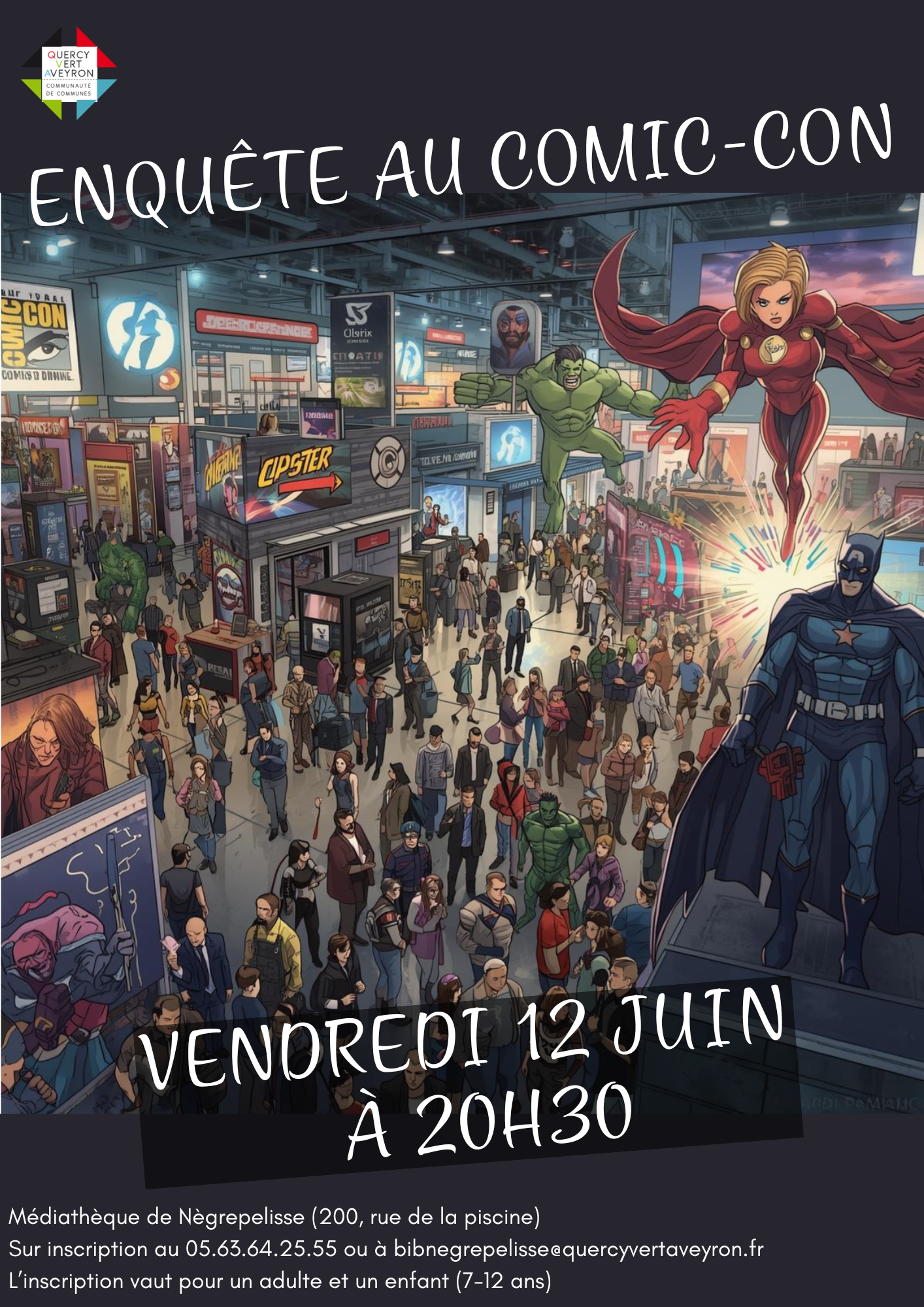 Enquête au comic-con