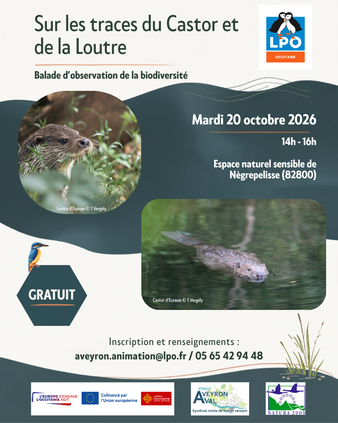 Affiche_Sur-les-traces-du-Castor-et-de-la-Loutre