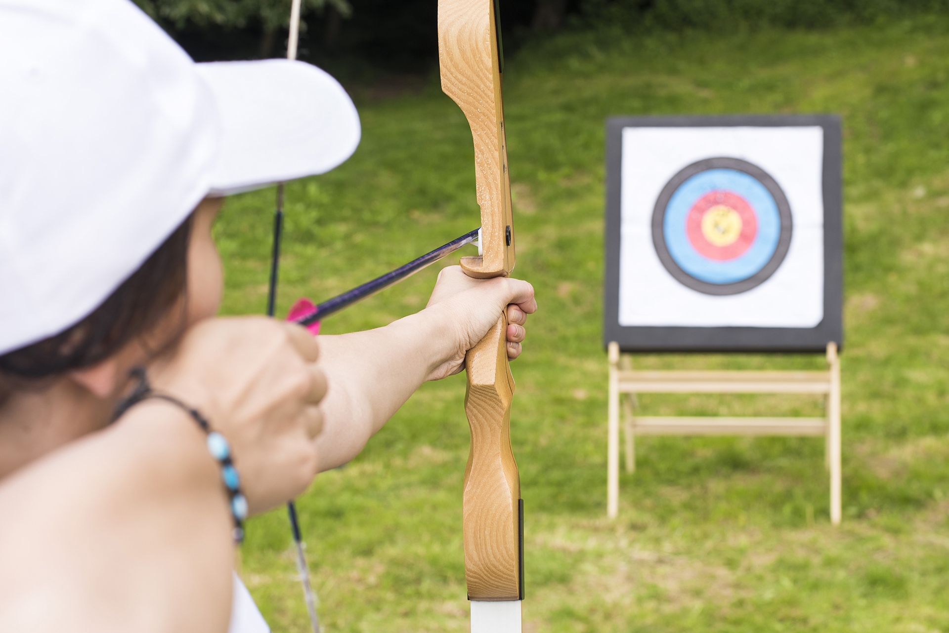 Archer_en_train_de_viser